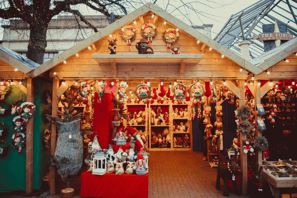 Christmas Holiday Market to Sell Decorations in your side hustle